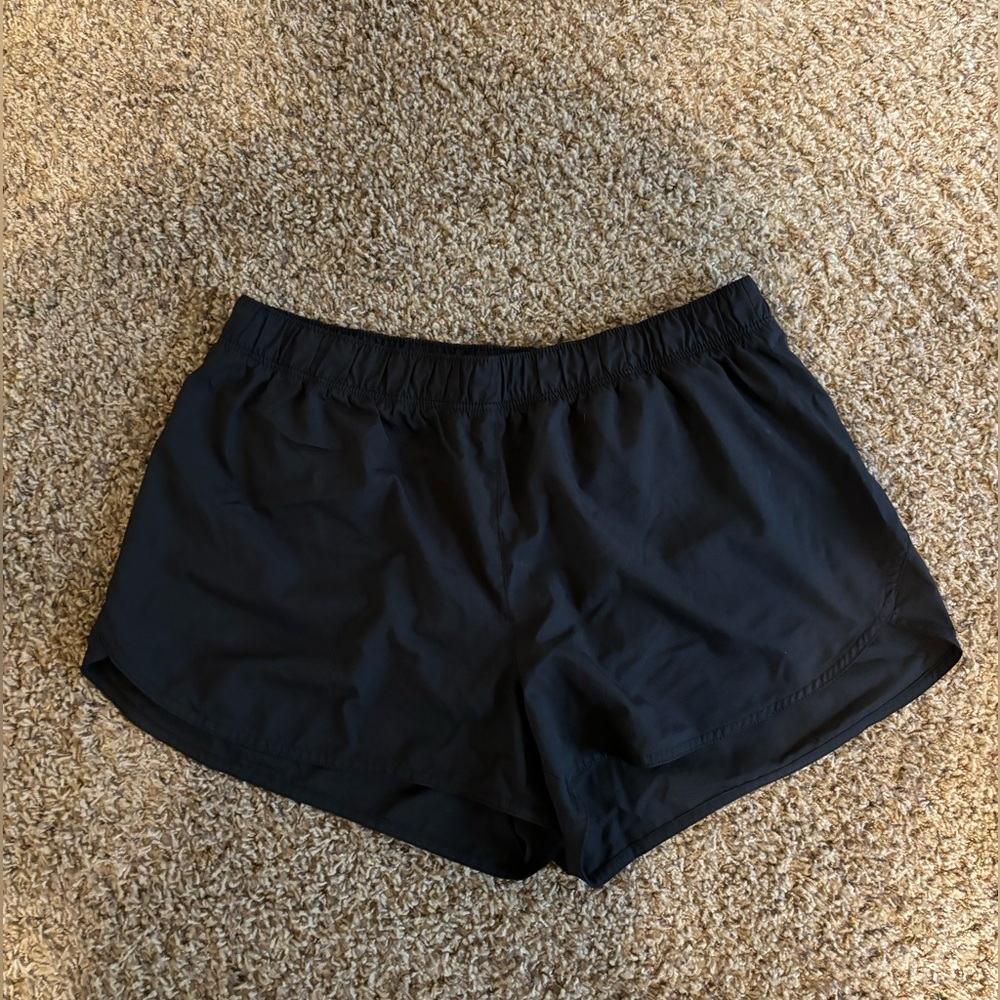 Old navy black athletic shorts - Large